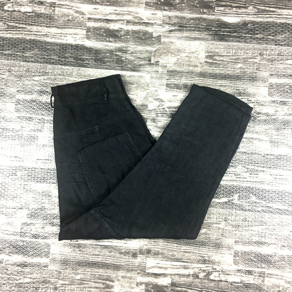 KristenseN Du Nord Linen Blend High Waist Pants 0 - Picture 1 of 6